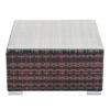 7pcs Brown Rattan Sofa Set