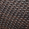 Brown Gradient Rattan Lover Chair
