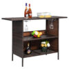 wicker table