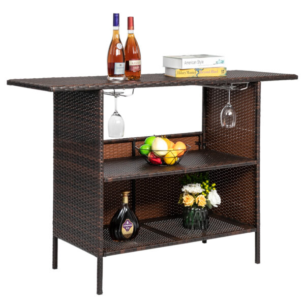 wicker table