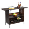 Rattan Patio Bar Table