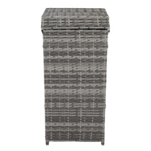 rattan waste basket