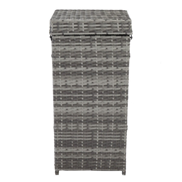 rattan waste basket