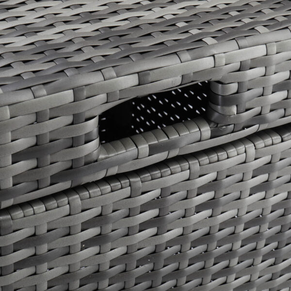 rattan waste basket