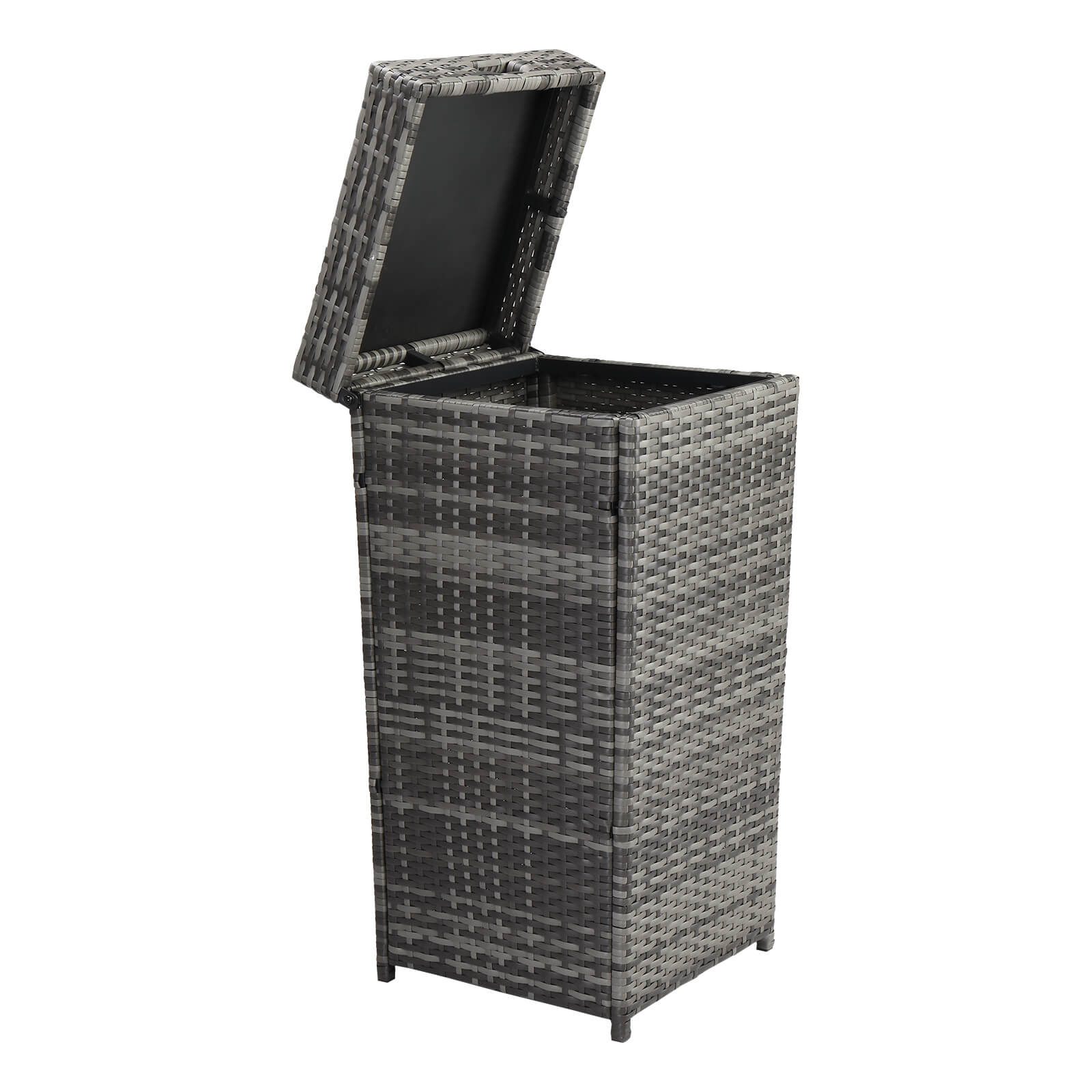 Rattan Trash Can