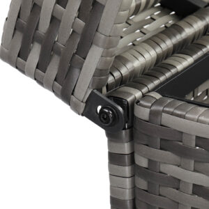 Rattan Trash Can